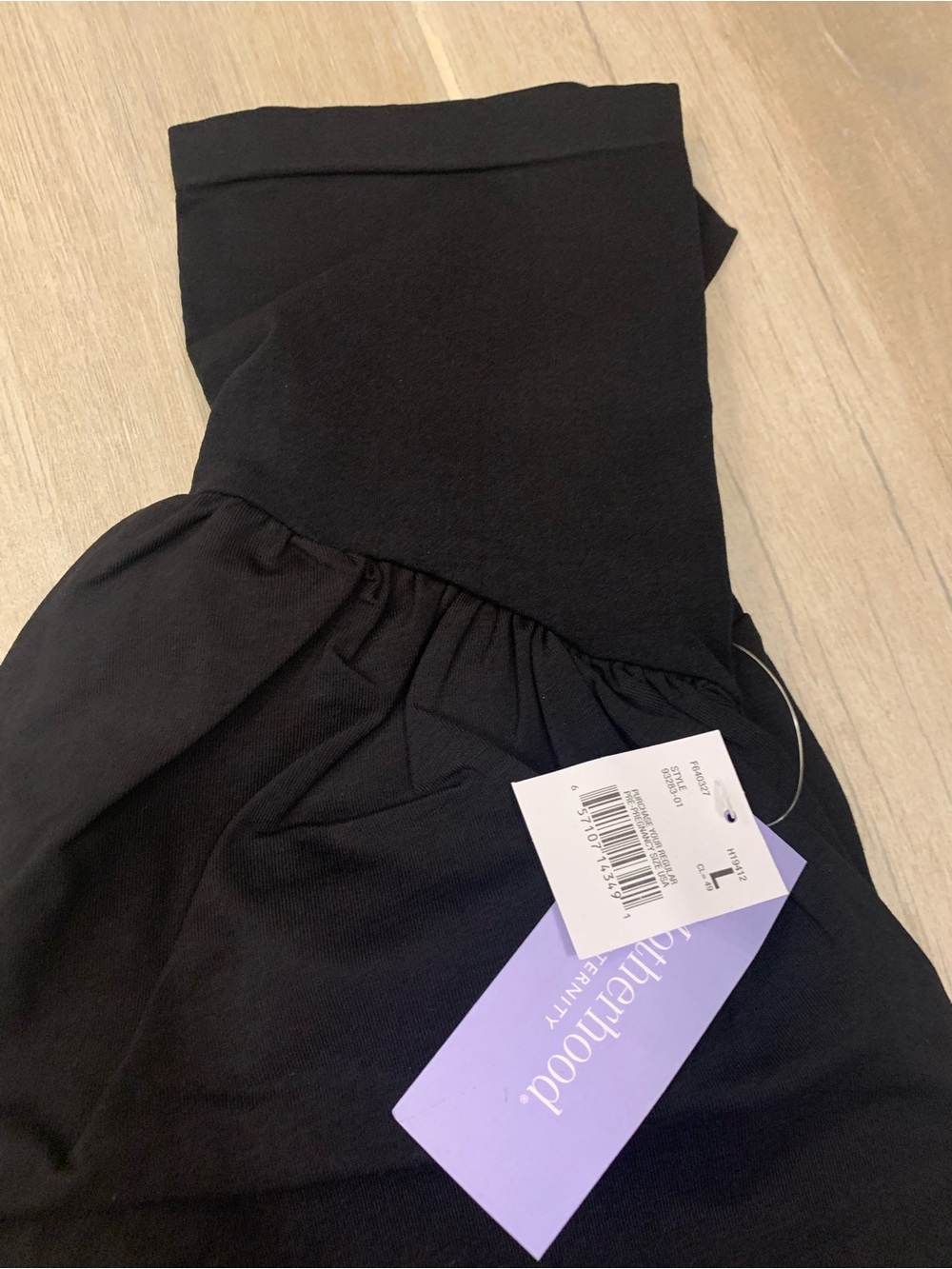 Motherhood Maternity Black Maternity Leggings